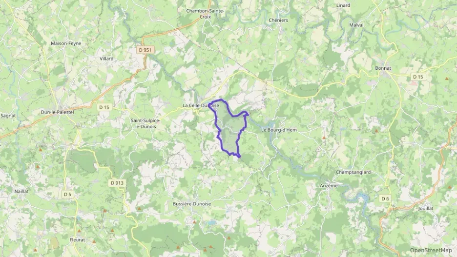 Maison 80 m² deux pieces à vendre à La Celle-Dunoise