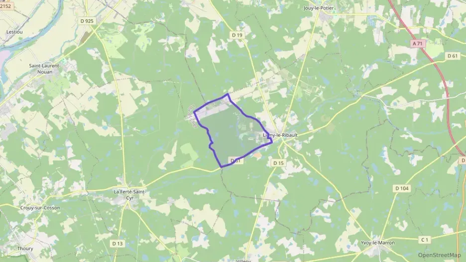 Maison 75 m² deux pieces à vendre à Ligny-le-Ribault