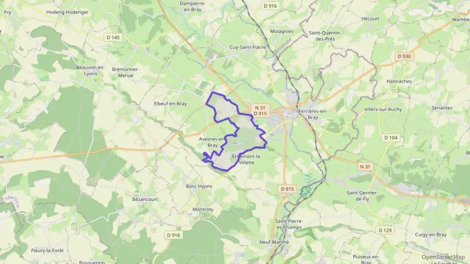 Maison 60 m² trois pièces à vendre à Avesnes-en-Bray