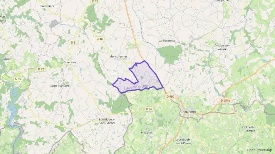 Maison 80 m² trois pièces à vendre à Montchevrier