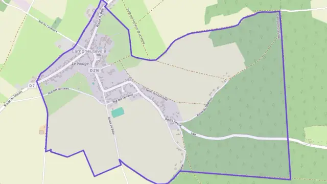 Maison 75 m² quatre pièces à vendre à Campneuseville