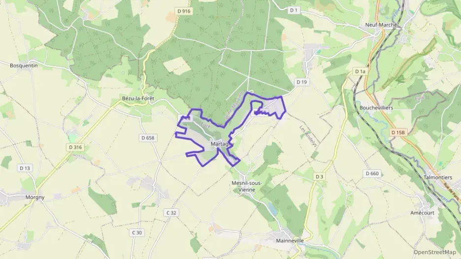 Maison 75 m² trois pièces à vendre à Martagny