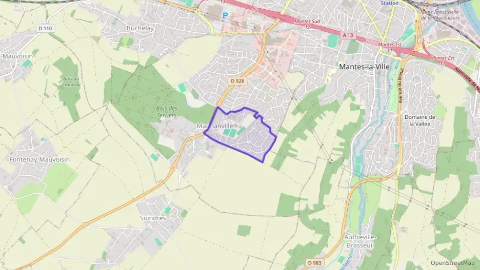 Maison 98 m² quatre pièces à vendre à Magnanville