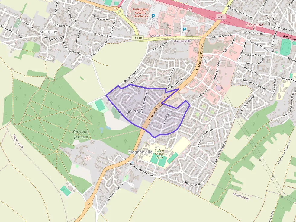 Maison 89 m² quatre pièces à vendre à Magnanville