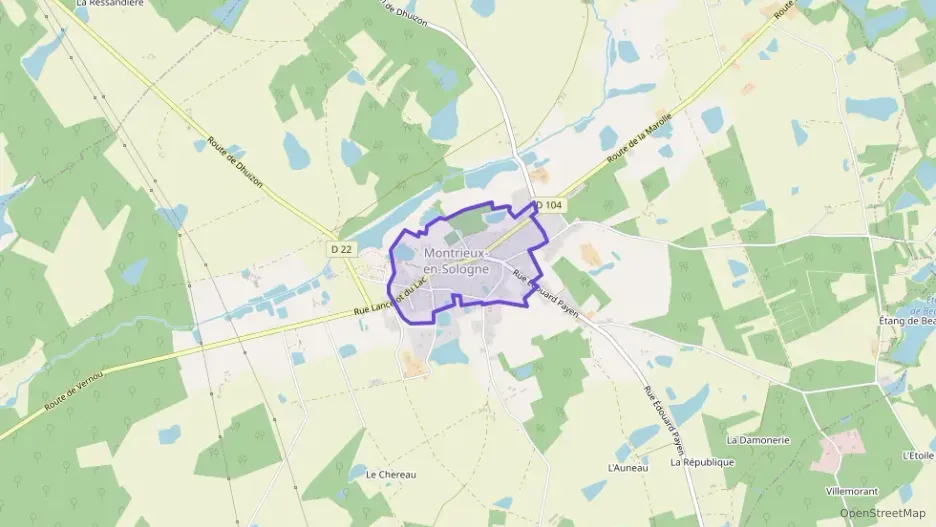 Maison 100 m² quatre pièces à vendre à Montrieux-en-Sologne