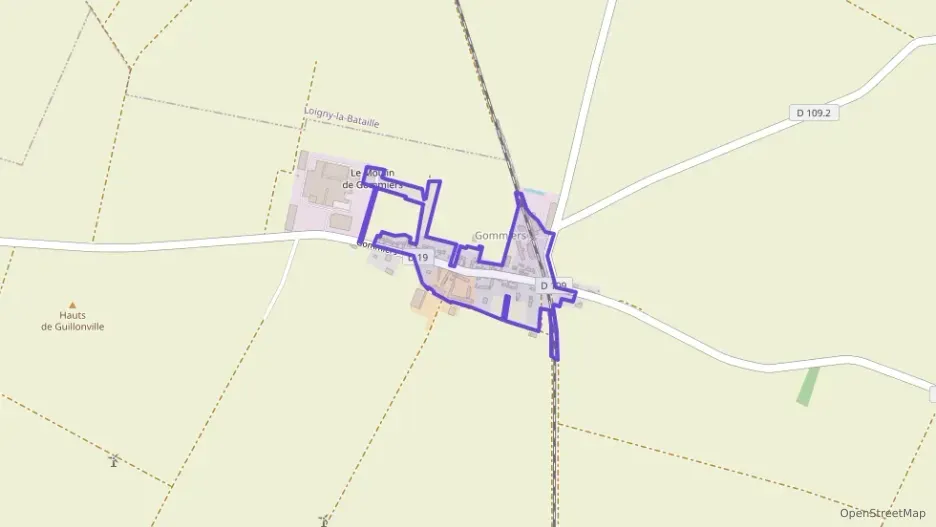 Maison 61 m² deux pieces à vendre à Terminiers Maison 61 m² deux pieces à vendre à Terminiers