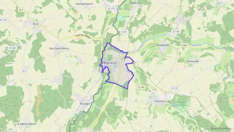 Maison 75 m² quatre pièces à vendre à Bray-et-Lû