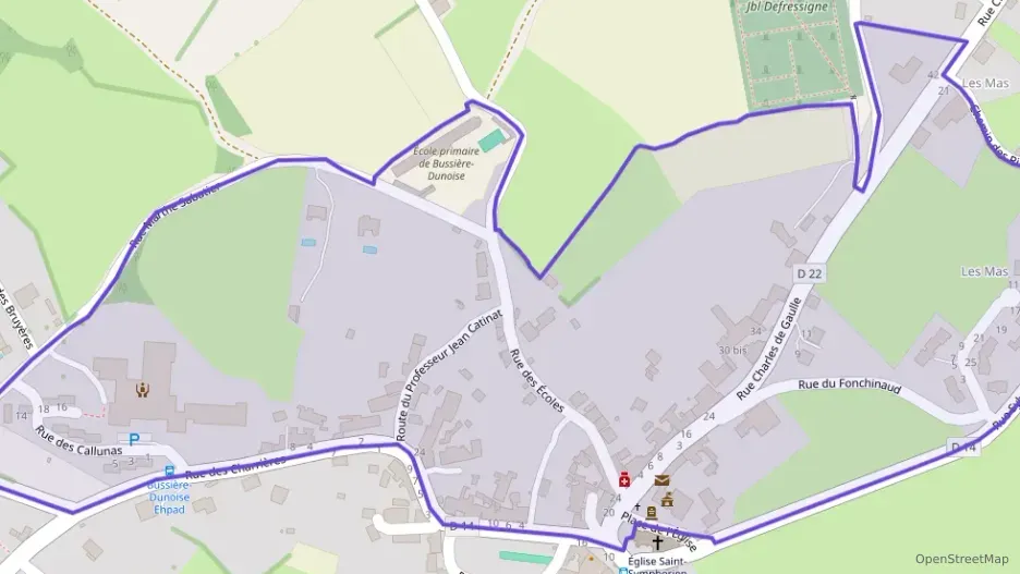 Maison 50 m² trois pièces à vendre à Bussière-Dunoise