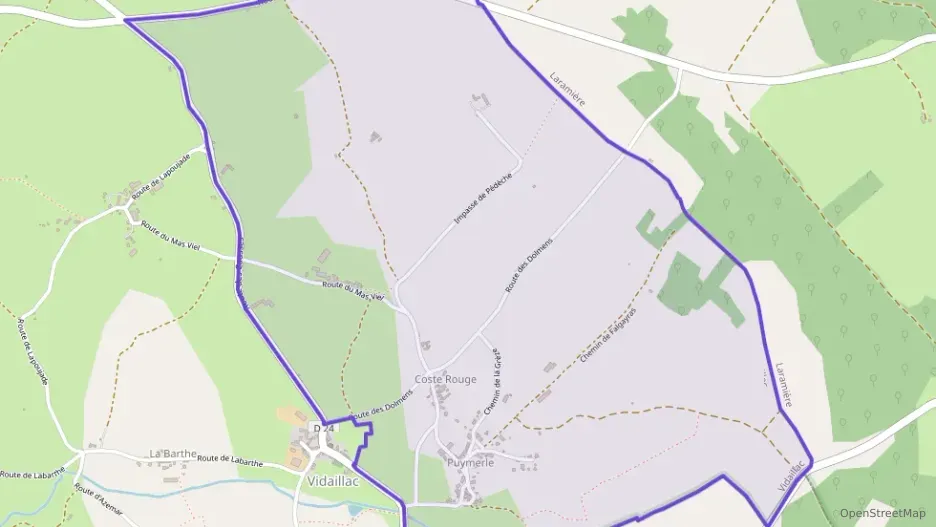 Maison 55 m² quatre pièces à vendre à Vidaillac