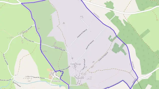 Maison 55 m² quatre pièces à vendre à Vidaillac