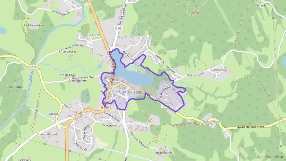 Maison 80 m² quatre pièces à vendre à Peyrat-le-Château