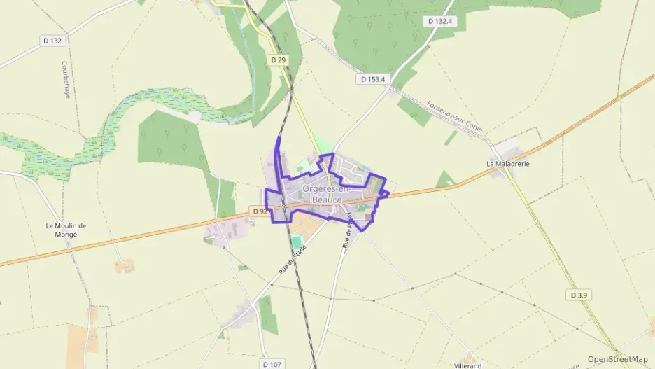 Maison 87 m² cinq pièces à vendre à Orgères-en-Beauce Maison 87 m² cinq pièces à vendre à Orgères-en-Beauce