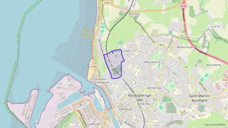 Maison 64 m² trois pièces à vendre à Boulogne-sur-Mer Maison 64 m² trois pièces à vendre à Boulogne-sur-Mer