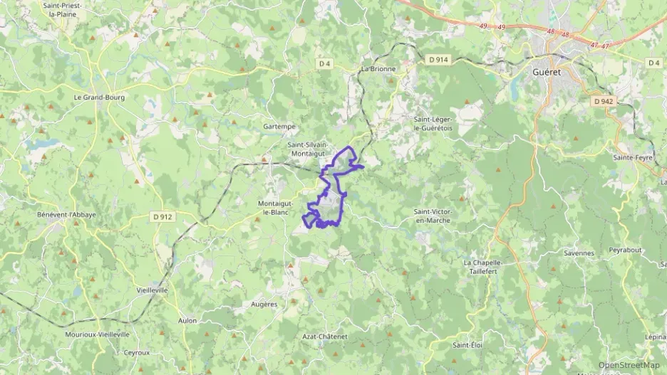 Maison 37 m² deux pieces à vendre à Saint-Silvain-Montaigut