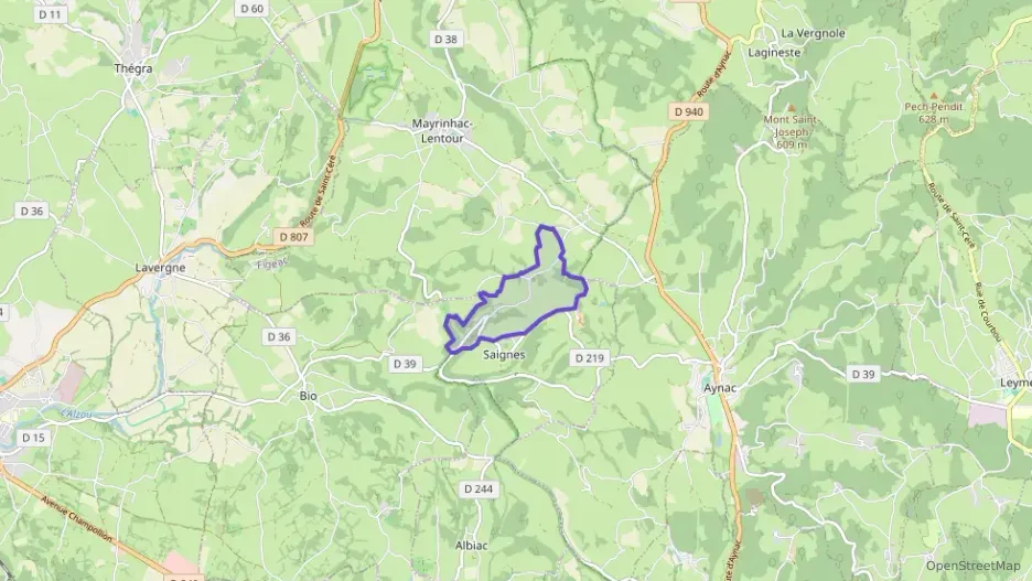 Maison 85 m² quatre pièces à vendre à Saignes