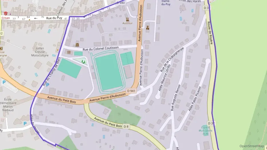 Maison 74 m² quatre pièces à vendre à Bourganeuf