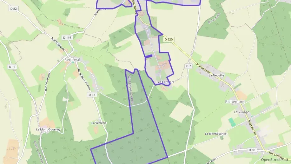 Maison 92 m² cinq pièces à vendre à Saint-Léger-aux-Bois