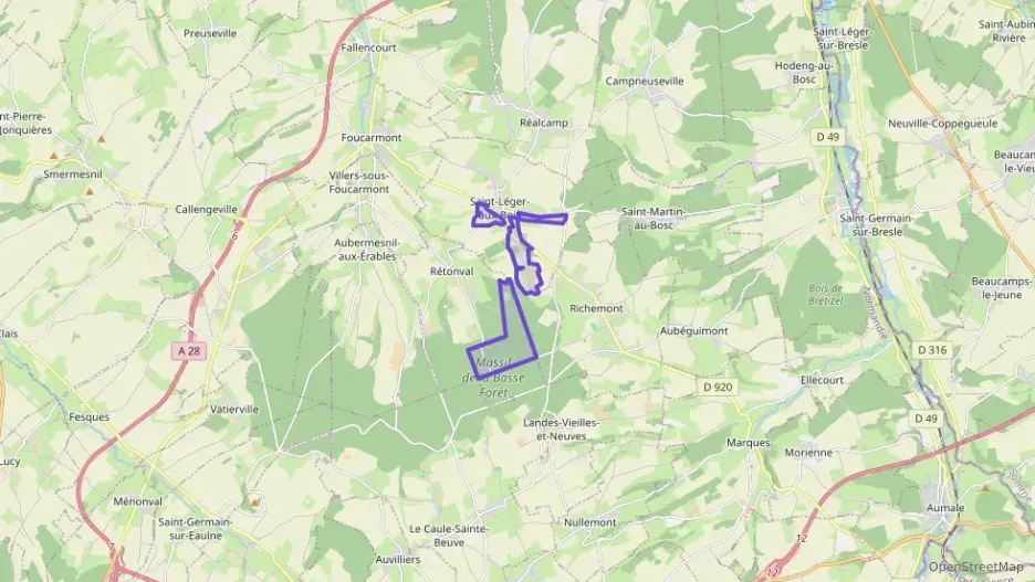 Maison 92 m² cinq pièces à vendre à Saint-Léger-aux-Bois
