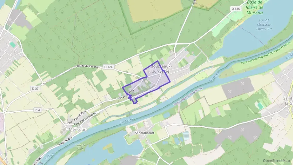Maison 70 m² quatre pièces à vendre à Mousseaux-sur-Seine
