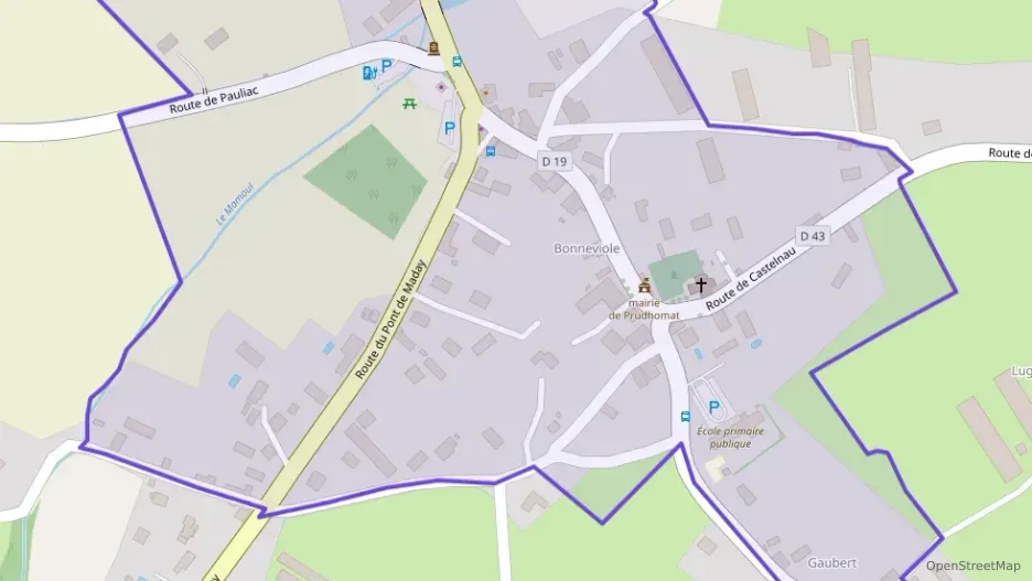 Maison 75 m² trois pièces à vendre à Prudhomat Maison 75 m² trois pièces à vendre à Prudhomat