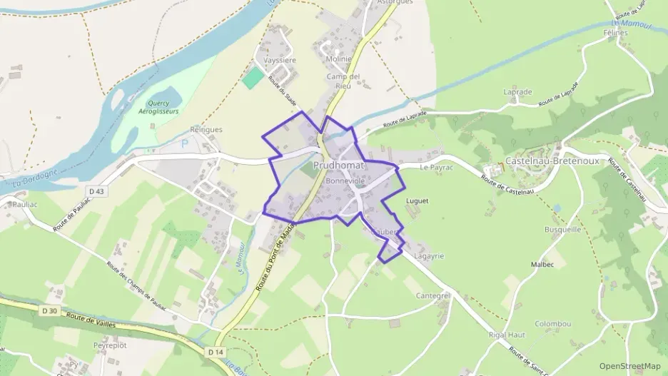 Maison 75 m² trois pièces à vendre à Prudhomat Maison 75 m² trois pièces à vendre à Prudhomat