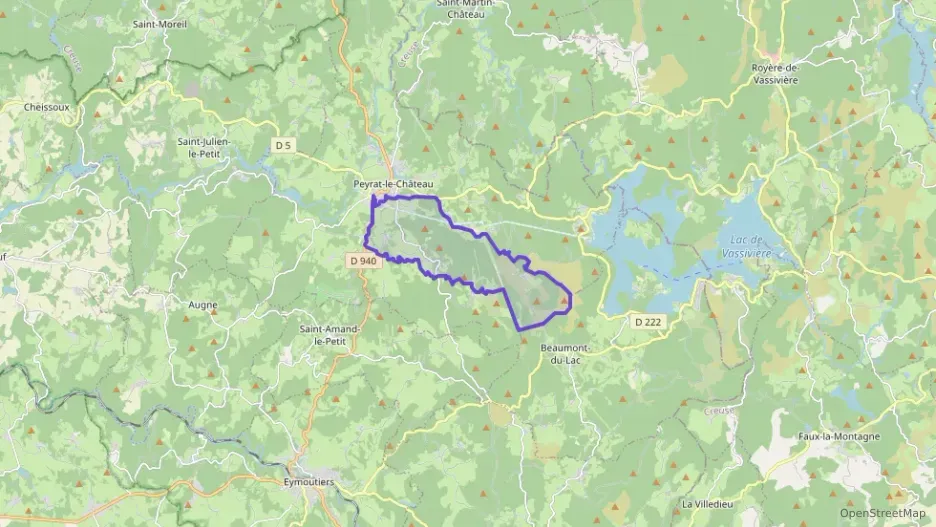 Maison 75 m² trois pièces à vendre à Peyrat-le-Château