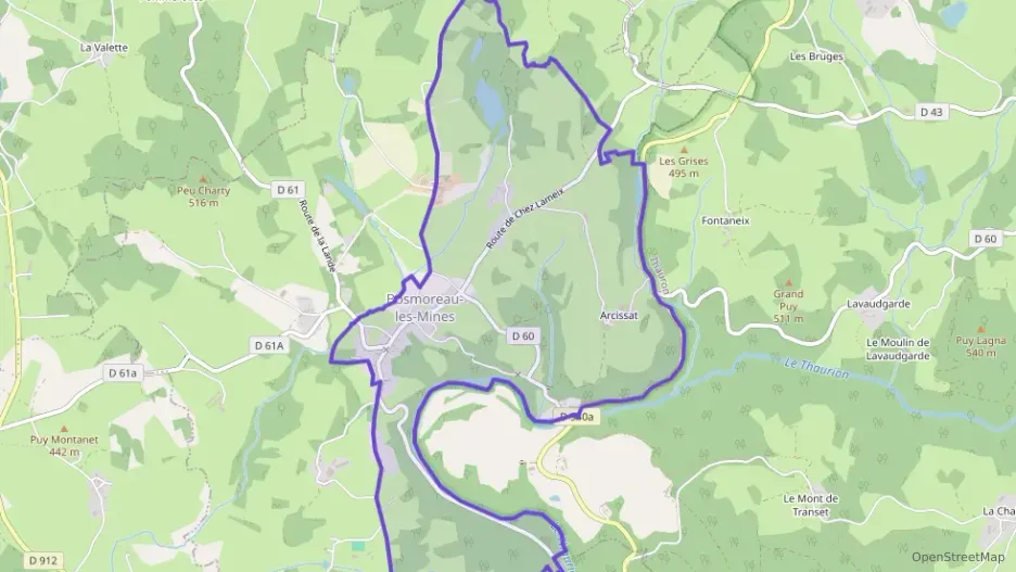 Maison 98 m² quatre pièces à vendre à Bosmoreau-les-Mines