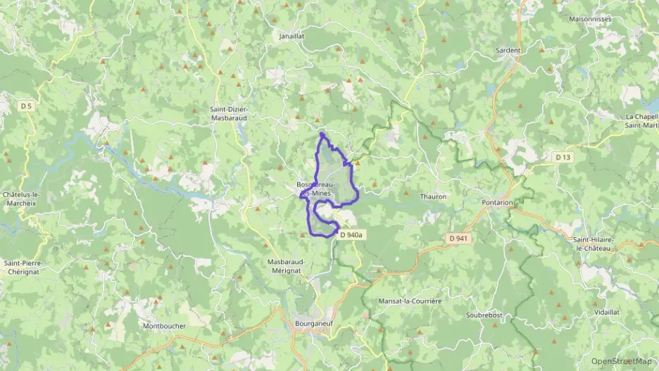 Maison 98 m² quatre pièces à vendre à Bosmoreau-les-Mines Maison 98 m² quatre pièces à vendre à Bosmoreau-les-Mines