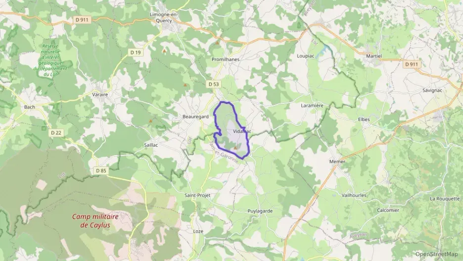 Maison 87 m² quatre pièces à vendre à Vidaillac