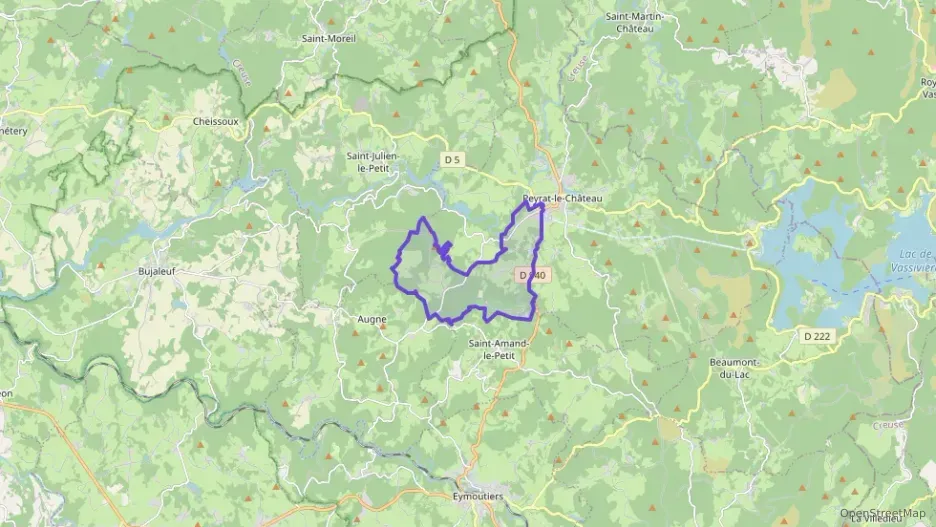 Maison 96 m² quatre pièces à vendre à Peyrat-le-Château Maison 96 m² quatre pièces à vendre à Peyrat-le-Château