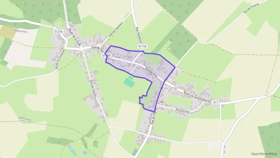 Maison 62 m² quatre pièces à vendre à Réalcamp Maison 62 m² quatre pièces à vendre à Réalcamp