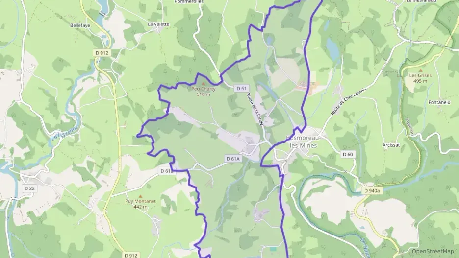 Maison 60 m² trois pièces à vendre à Bosmoreau-les-Mines Maison 60 m² trois pièces à vendre à Bosmoreau-les-Mines