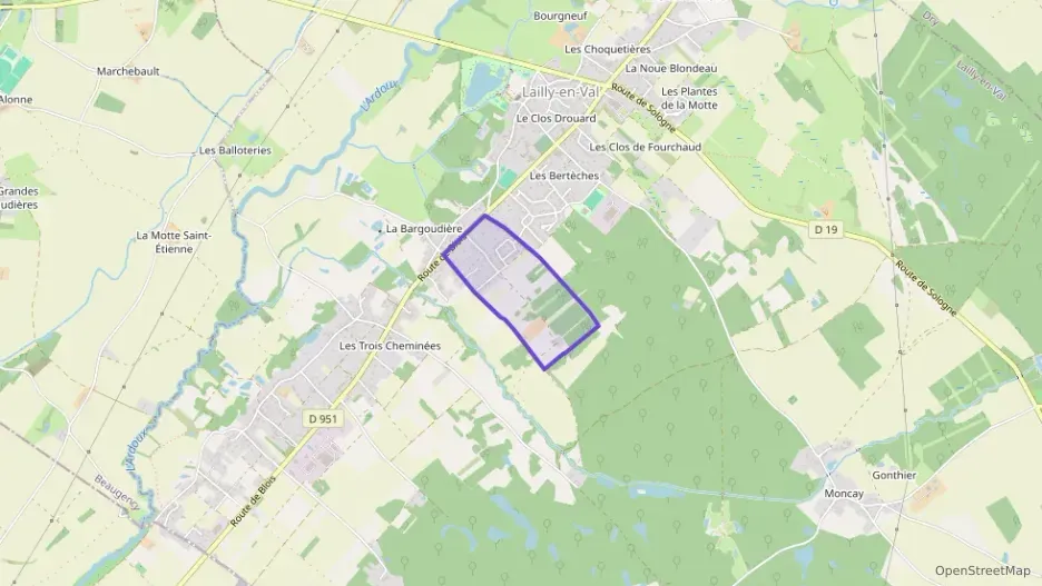 Maison 86 m² cinq pièces à vendre à Lailly-en-Val