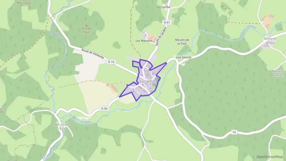 Maison 76 m² trois pièces à vendre à Janaillat Maison 76 m² trois pièces à vendre à Janaillat