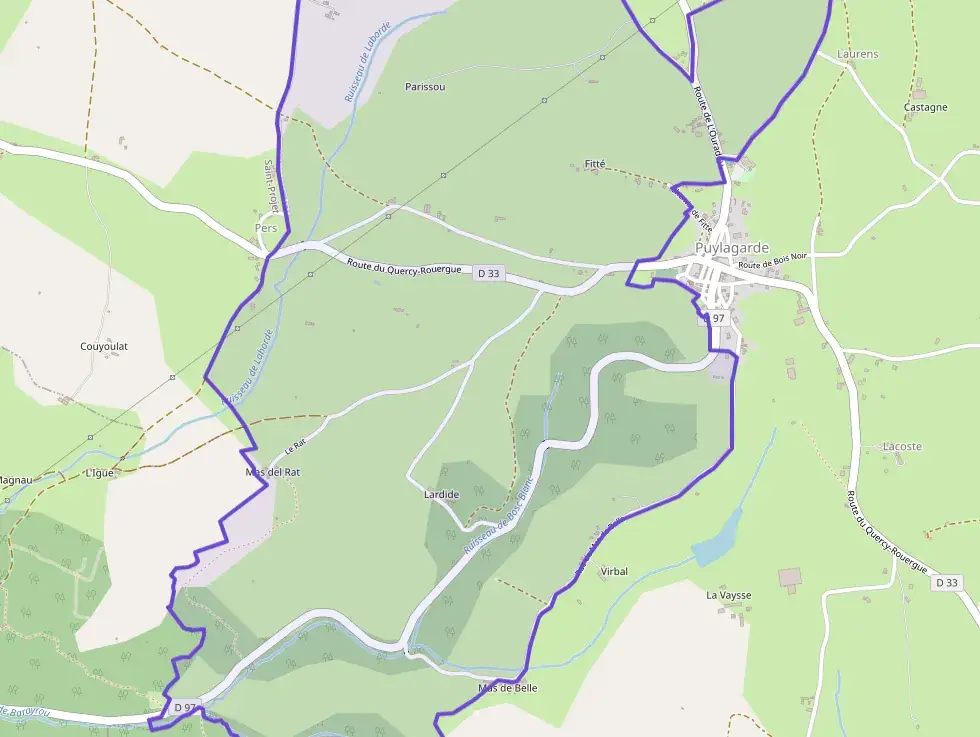 Maison 100 m² quatre pièces à vendre à Puylagarde