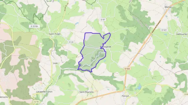 Maison 100 m² quatre pièces à vendre à Puylagarde