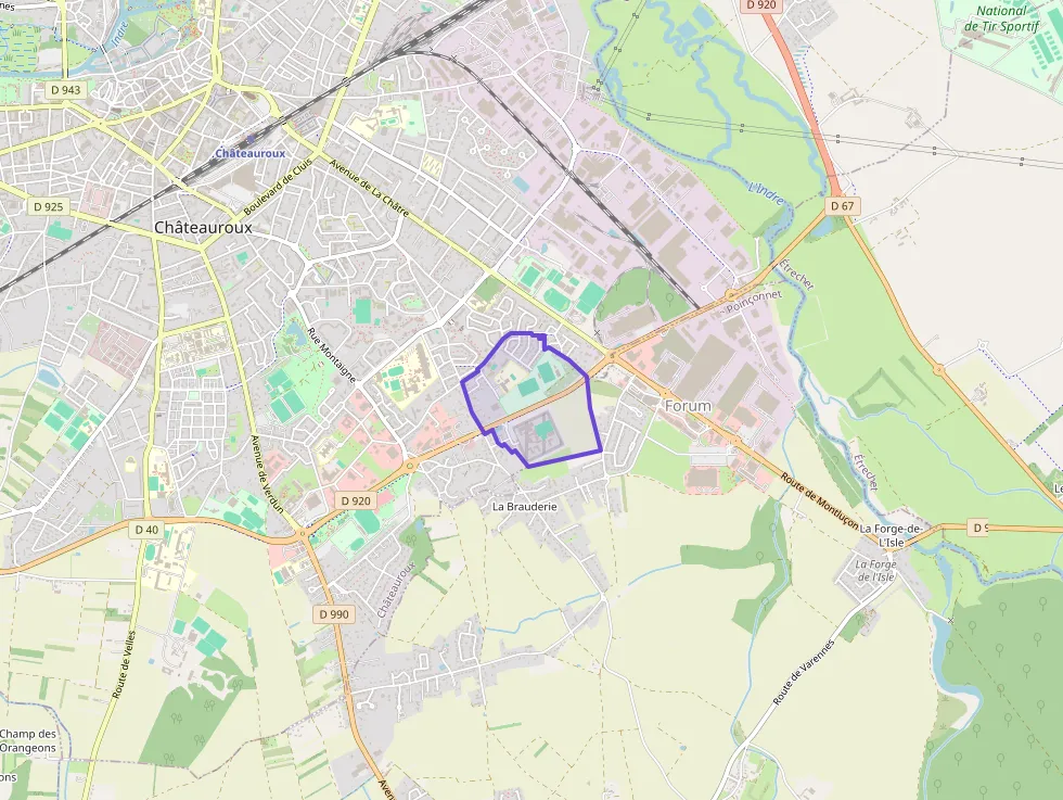 Maison 110 m² quatre pièces à vendre à Châteauroux