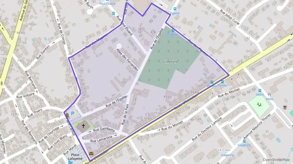 Maison 51 m² trois pièces à vendre à Déols Maison 51 m² trois pièces à vendre à Déols