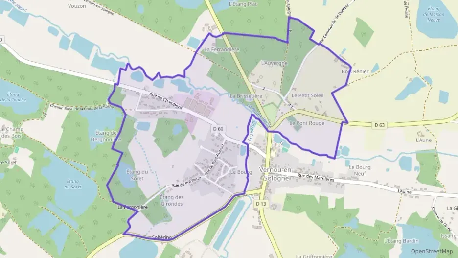 Maison 62 m² trois pièces à vendre à Vernou-en-Sologne
