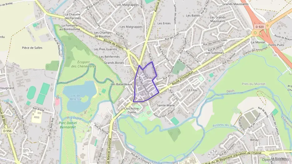 Maison 75 m² trois pièces à vendre à Déols