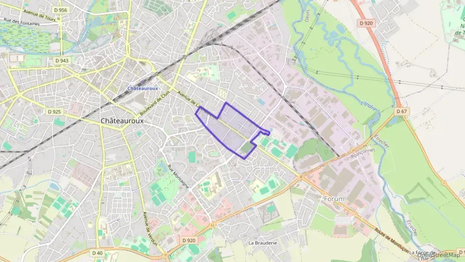 Maison 71 m² trois pièces à vendre à Châteauroux Maison 71 m² trois pièces à vendre à Châteauroux