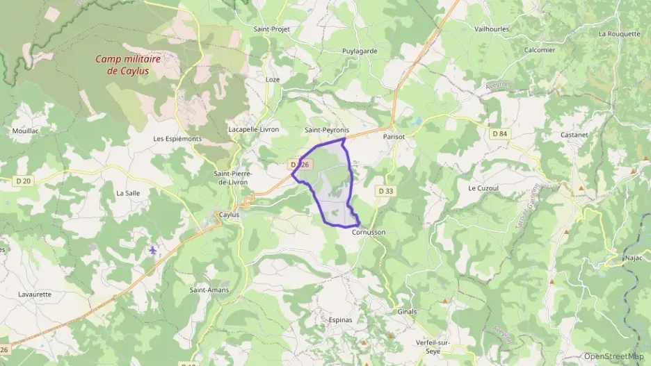 Maison 102 m² quatre pièces à vendre à Caylus