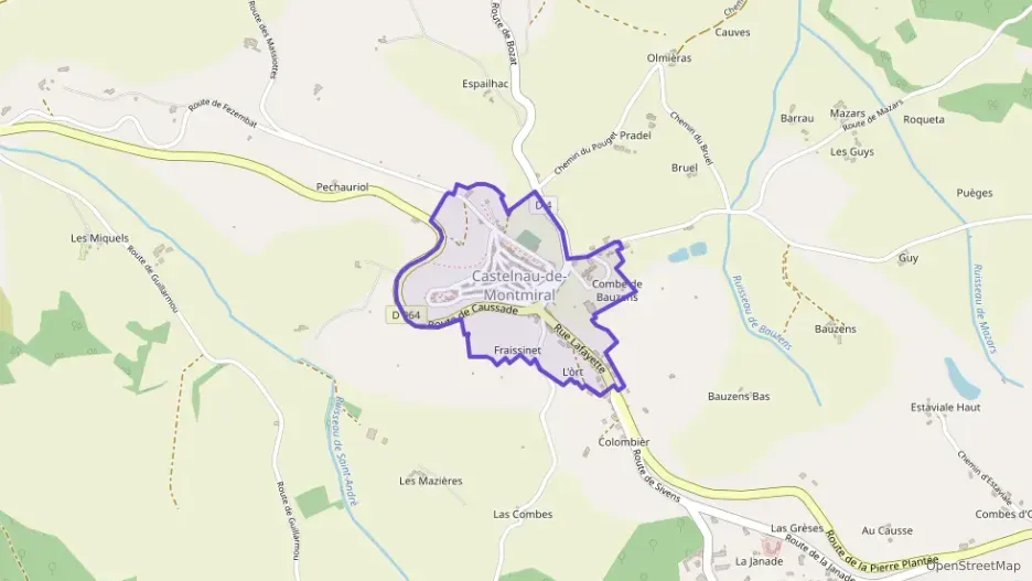 Maison 40 m² quatre pièces à vendre à Castelnau-de-Montmiral