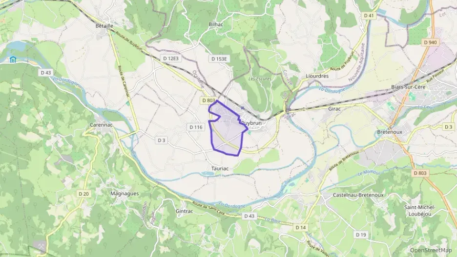 Maison 135 m² quatre pièces à vendre à Puybrun Maison 135 m² quatre pièces à vendre à Puybrun