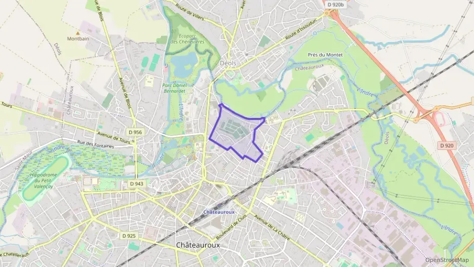 Maison 78 m² quatre pièces à vendre à Châteauroux