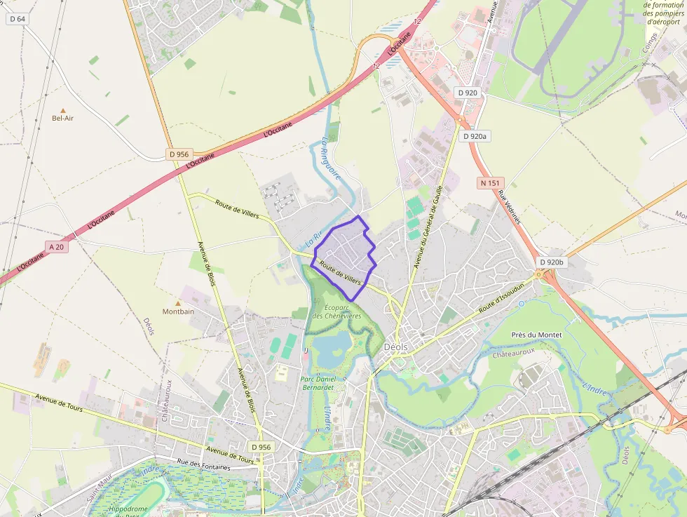 Maison 91 m² quatre pièces à vendre à Déols