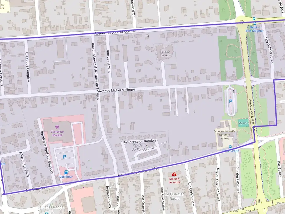 Maison 60 m² quatre pièces à vendre à Berck