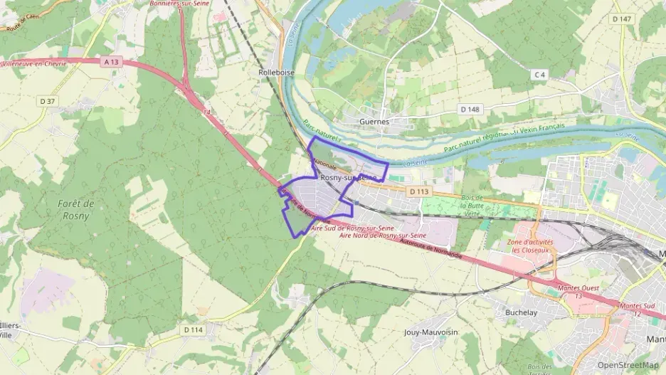 Maison 134 m² cinq pièces à vendre à Rosny-sur-Seine Maison 134 m² cinq pièces à vendre à Rosny-sur-Seine