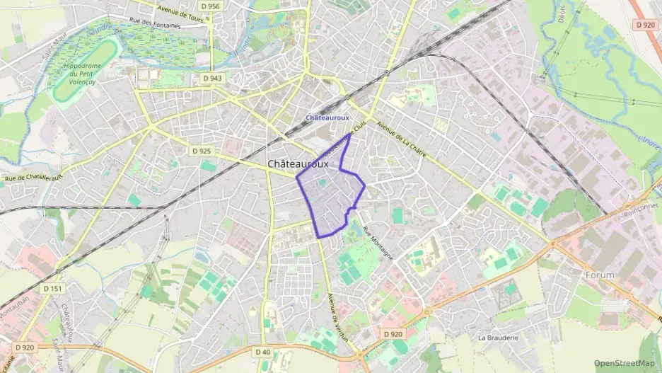Maison 100 m² trois pièces à vendre à Châteauroux Maison 100 m² trois pièces à vendre à Châteauroux