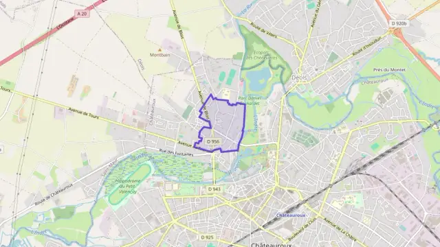 Maison 78 m² quatre pièces à vendre à Châteauroux